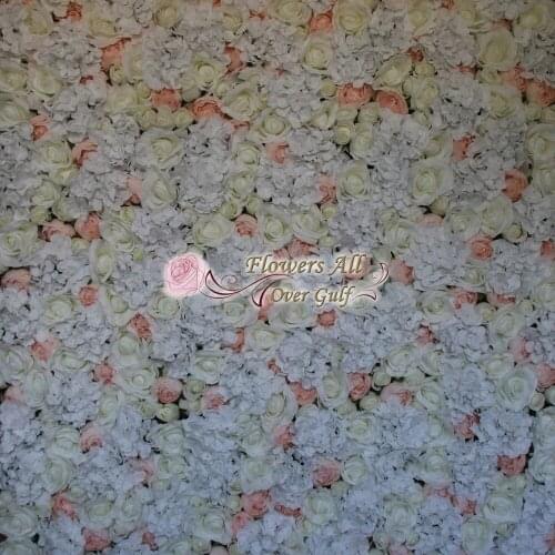 Artificial silk flower wall wedding background lawn/pillar road lead market decoration Fake flower