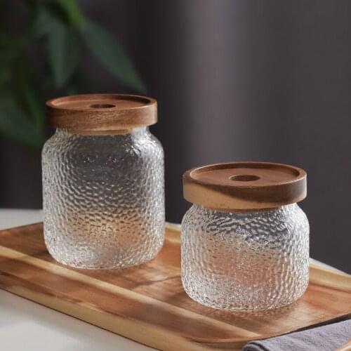 Kitchen Gadgets And Accessories Seasoning Storage Glass Bottle Jars Organizer Containers Lids With Cork Cover For Spices Coffee