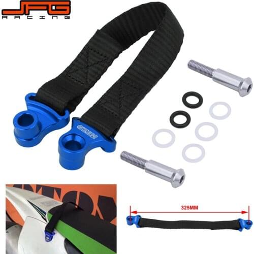 Motorcycle Blue 325MM Rear Rescue Strap Pull Belt For YAMAHA YZ250F YZ450F YZF250 YZF450 2014 2015 2016 2017 2018 2019 Dirt Bike