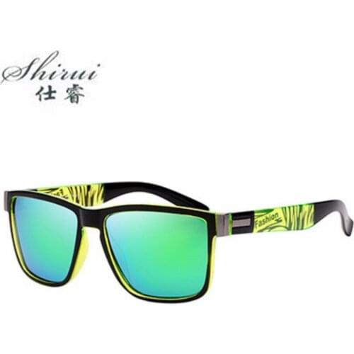 New Polarized Film-Plated Sunglasses Sports Driving Sunglasses Mens Anti-Glare Sunglasses Square Sunglasses Womens