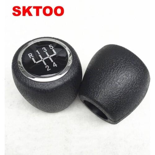 SKTOO 1Pcs/Set Black Gear Shift Knob Gear Head Handball Case for Chevrolet Cruze 2009 2010 2011 2012 2014 2015 2016 Accessories
