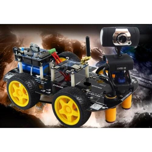 Official smarian Wifi Smart Car Robot Kit for arduino iOS Video Car Robot Wireless Remote Control Android PC Video Monitoring