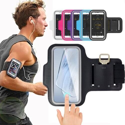 Sports Running Hand ArmBand for Vivo iQoo 7 5 3 Pro U1 U1X U3 U3X Z1 Z1X Z3 Phone Case For iQoo NEO 3 5 Lite Capa Fundas