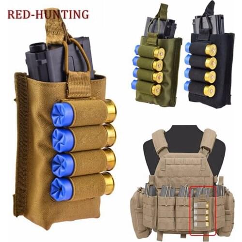 Tactical Military Molle Magazine Pouch Hunting Airsoft Bullet Paintball Open Top M4 5.56mm Magazine Pouch