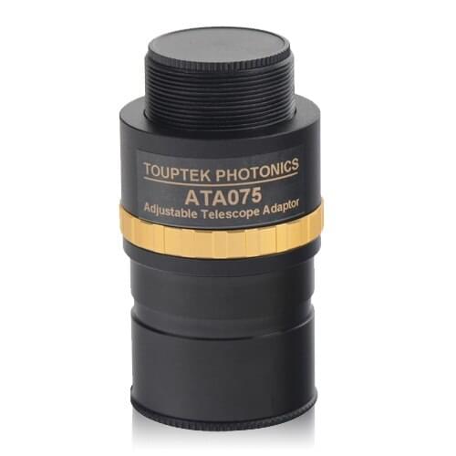 0.75X Telescope Eyepiece adapter Manually focusable 31.75mm tube to C-mout camera adaptor ATA075 for astronomy use