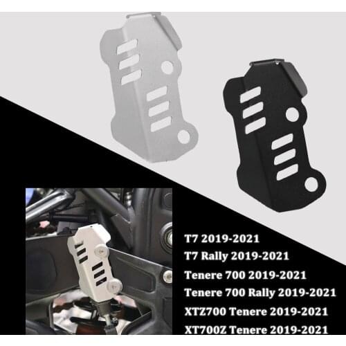 Motorcycle Rear Brake Master Cylinder Guard Cover For Yamaha Tenere 700 T7 Rally XTZ700 / XT700Z Tenere 2019 2020 2021 TENERE700