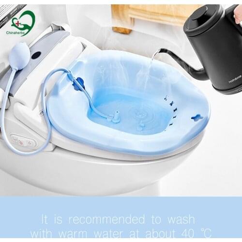 1 PC Hot Selling Yoni Steam Seat Vagina Wash Detox Bowl Female Vaginal Steaming Sitz Bath Seat Private Part Clean Douche Kit