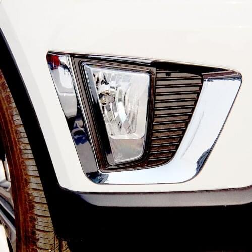 2pcs For Hyundai Ix25 front fog lamp eyebrow decorate frame