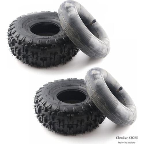 4.10/3.50-4 410/350-4 ATV Quad Go Kart 47cc 49cc Chunky 4.10-4 Tire inner tube Fit All Models 3.50-4 4"