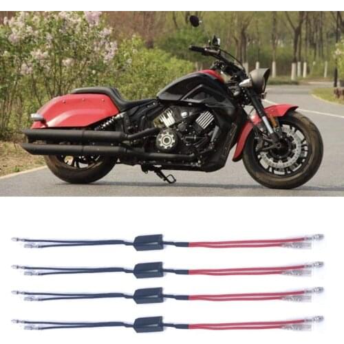 4PCS 10W10Ω Moto Resistance Power Resistor Load Decoding Resistor for LED Mini Turn Signal Light Flash Repairing Kits