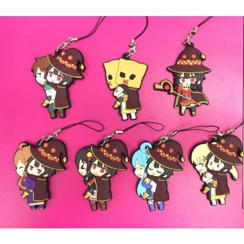 Gods Blessing on this Wonderful World Kono Subarashii Sekai ni Shukufuku o Megumin Figure Keychain Action Figure