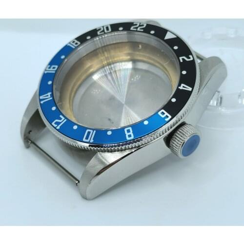 41mm Sapphire Glass Six-color Aluminum Bezel Watch Parts Case Suitable Fit DG5833 Series Movement