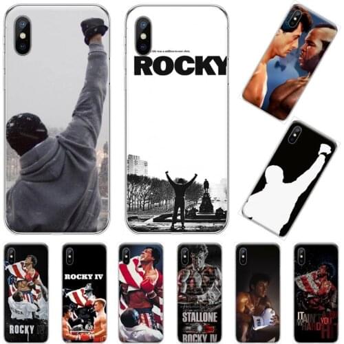 Rocky Balboa actor Boxer Rocky movie Phone Case for iPhone 11 12 pro XS MAX 8 7 6 6S Plus X 5S SE 2020 XR high quality capa