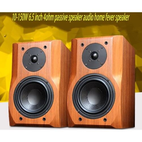 10-150W 6.5 Inch 4ohm Hifi Bookshelf Speaker F30 Passive Speaker Home Fever Speaker Theater Surround Speaker 40-20khz A Pair