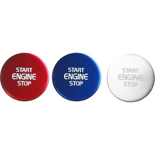 For Volvo Xc40 One Key Start Ignition Key Switch Decoration Sticker Auto Parts Car Accessories 2018 2019 2020