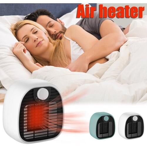 Electric Heater 1000W Portable Mini Desktop Warme Heater Fan Winter Warm for Car Home Office Ceramic Fast Heat Handy Super Quiet