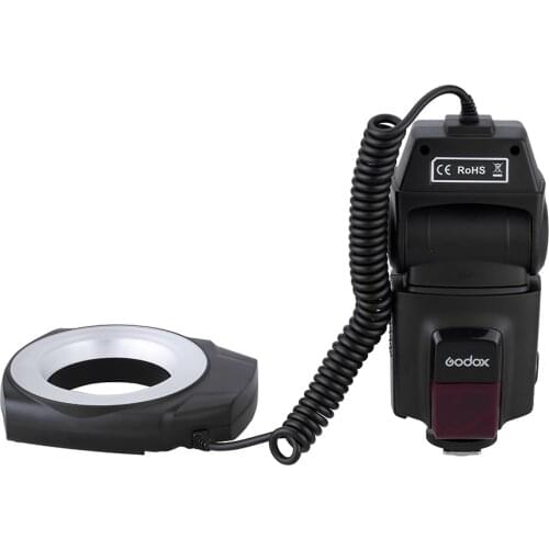 Flash Godox ML-150 Macro Ring Flash Light Speedlite with 6 Lens Adapter Rings for Canon Nikon Pentax Olympus DSLR cameras