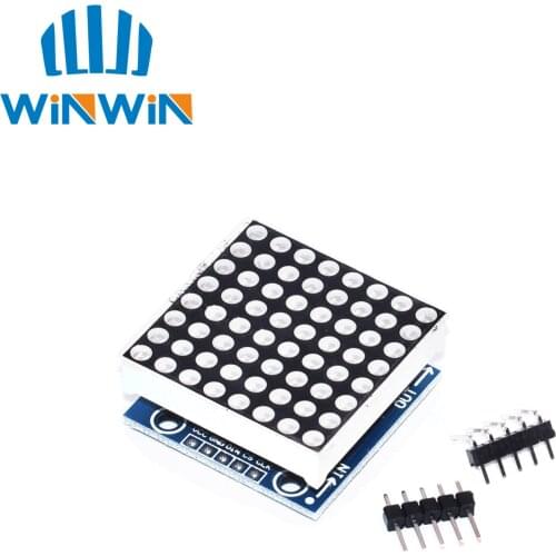 C12 MAX7219 dot matrix module microcontroller module display module finished goods