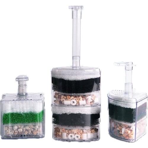 Mini Fish Tank Pneumatic Filter Canister filter Aquarium filter fish tank filter aquarium Filter for fish tank Water filter