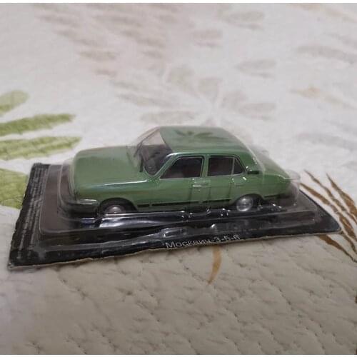 1/43 Alloy Mocквич -3-5-6 Model Toy Car Classic Die Cast Collection Toys Vehicle