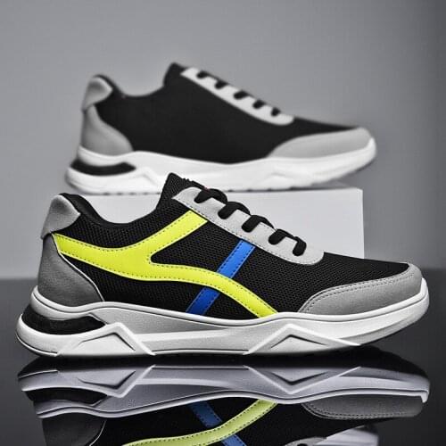 New casual shoes mens summer breathable sports shoes fashion mens running shoes lightweight and comfortable