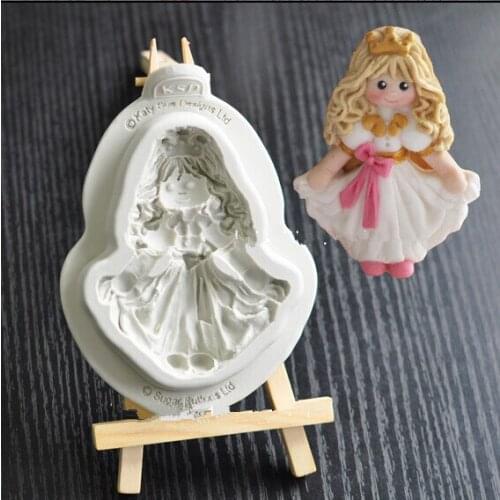 Pirate couple dancing doll fairy doll Silicone mold resin, clay, fondant, gum paste, candy, chocolate, soap