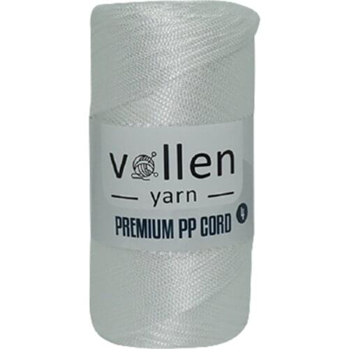 Premium Polyester Macrame Hobby Floss No:4 200 g 230 Meters 200-249gr White 200-249m