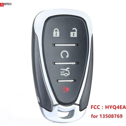 Keyecu KEYECU Smart Remote Key 433MHz ID46 for Chevrolet Cruze Malibu Camaro FCC: HYQ4EA P/N:13508769