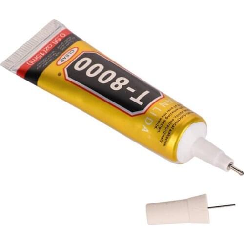 T8000 Glue Clear Glue Epoxy Resin For Glass Flower Pot Crystal Fabric DIY Rhinestones Adhesive Woodworking Wood Glue 15/50ml