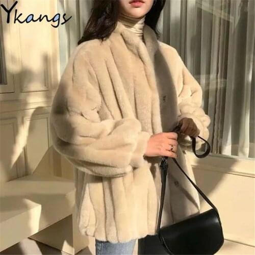 YKANGS Artificial Fur Coats