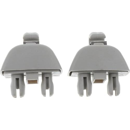 2 Pcs Inner Sun Visor Clips Hook For Audi VW Passat Skoda Etc Replace 6RD857561/6R0857561 Car Sun Visor Clip Hook Accessories