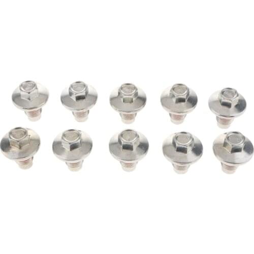 10 Pieces Car Metal Engine Oil Drain Plug Screw Repair Bolt M14x1.5 Fit for Dodge Jeep Chrysler