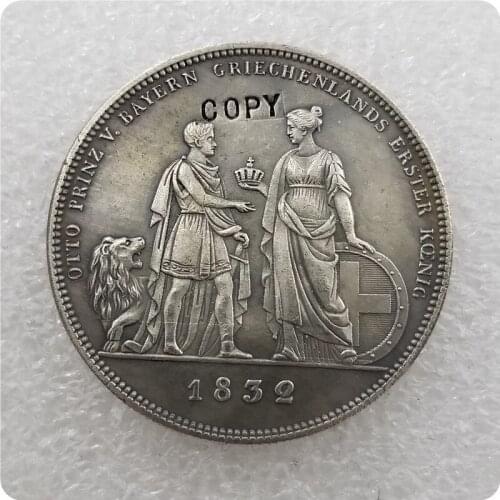 1832 German states coin COPY commemorative coins-replica coins medal coins collectibles
