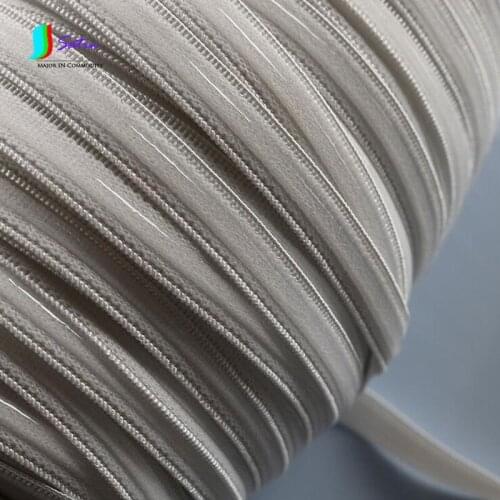 Wholesale Black White Width 1.0cm Anti-slip Elastic Band Elasticity Underwear Accessories 500 Meters/Lot Polyester Fibre S445P