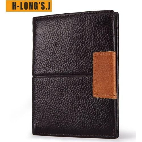 H-Long'S.J Black Wallets
