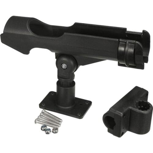 Kayaking Yacht Fishing Tackle Tool Fishing Support Rod Holder Bracket Strong 360 Degrees Rotatable Accessories Pole Bracket