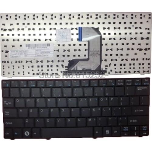 Laptop US Keyboard For Hedy A300 MP-09G73US-F51 82R-B13001-4011 English black new