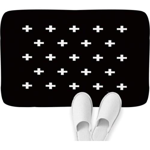 Letter Home Print Doormats Nordic Non-Slip Door Mat Bedroom Kitchen Entrance Print Door Mats Rug Felpudo De La Puerta De Entrada