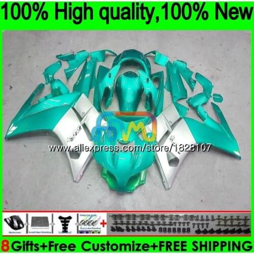 FJR-1300 For YAMAHA FJR1300 A FJR1300A FJR1300 13 14 15 16 130BS.63 FJR-1300A FJR 1300 2013 2014 2015 2016 Fairing Metal cyan