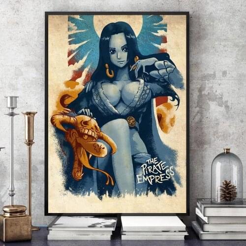 HD Printed The Pirate Empress Canvas Painting Wall Art Modular Anime One Piece Poster Home Decor Living Room Pictures Framework