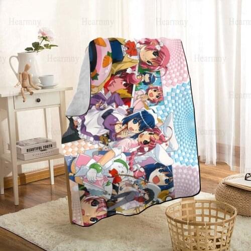 New Nurse Witch Komugi Blankets Printing Soft Blanket Throw On Home/Sofa/Bedding Portable Adult Travel Cover Blanket 0508