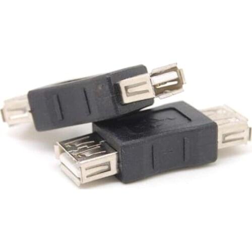 10pcs Usb to Usb adapter female/female coupling converter for USB cable