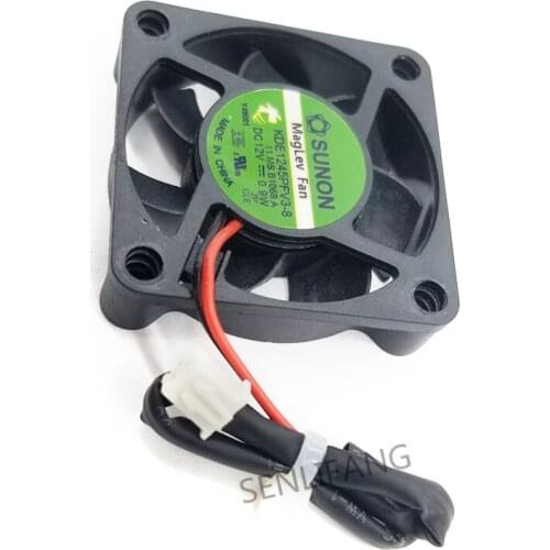 Genuine new for KDE1245PFV3-8 DC12V 0.9W 2-wire cooling fan