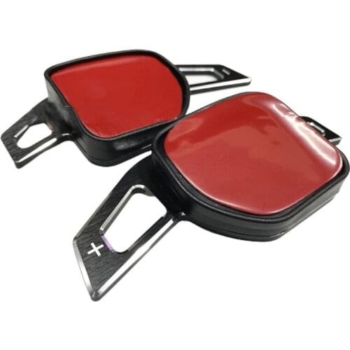 1 Pair for A1A3A4/A5/A6/A7/A8/Q5/Q7/TT/R8 Car Steering Wheel Extension Shifters Aluminum Alloy Shift Paddles