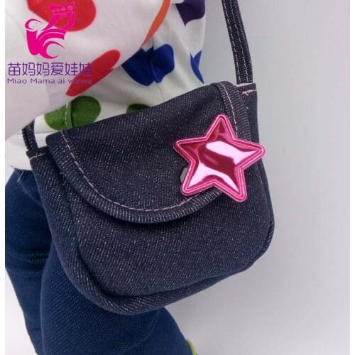 18 inch girl doll bag accessories 43cm baby doll shoulder bag