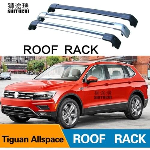 Roof Rack Rail (cross Beam) for VOLKWAGEN Tiguan Allspace 2017-2020 (BW2) Thicken Aluminum Alloy, ISO9001 Quality,hot Sale