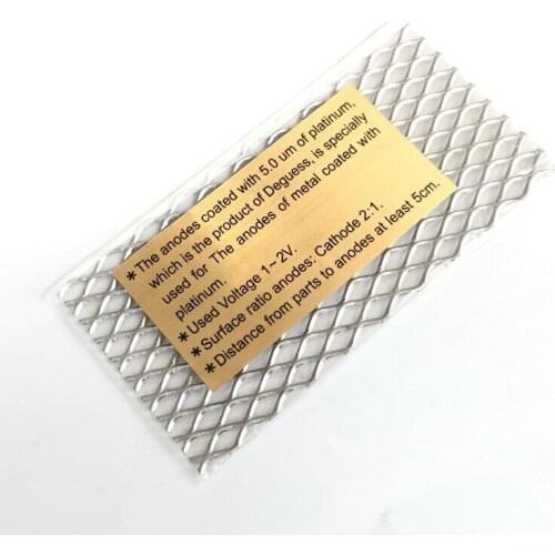 Free Shipping Jewelry Plating tools Anode Titanium Mesh for Plating Machine 1 pcs/lot
