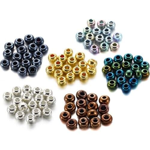1800pcs 2mm Sweets Color Czech Glass Loose Spacer Seed Beads for Jewelry Making DIY