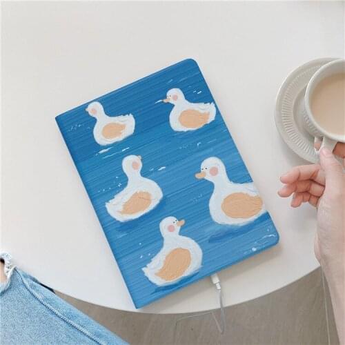 Tablet Case Swimming Duck For Ipad Case 2018 For Mini 5 / 4 Air3 Pro 10.5