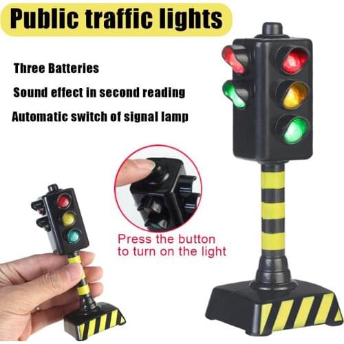 Kids Simulated Traffic Signal Speed Camera Sound Light Model Early Education Toy Traffic Signal Speed Camera Sound Light Model E